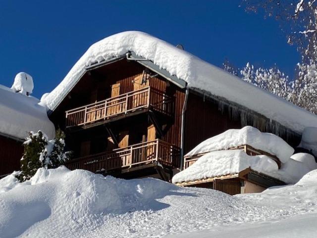 Chalet La Rioule 16 Pers Doucy Eksteriør billede