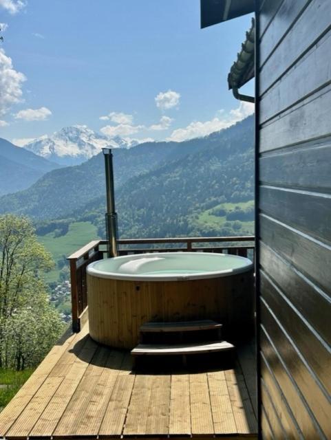 Chalet La Rioule 16 Pers Doucy Eksteriør billede
